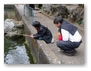全然、釣れません。