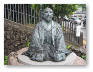 太閤秀吉像。ねねを見つめているそうだ。